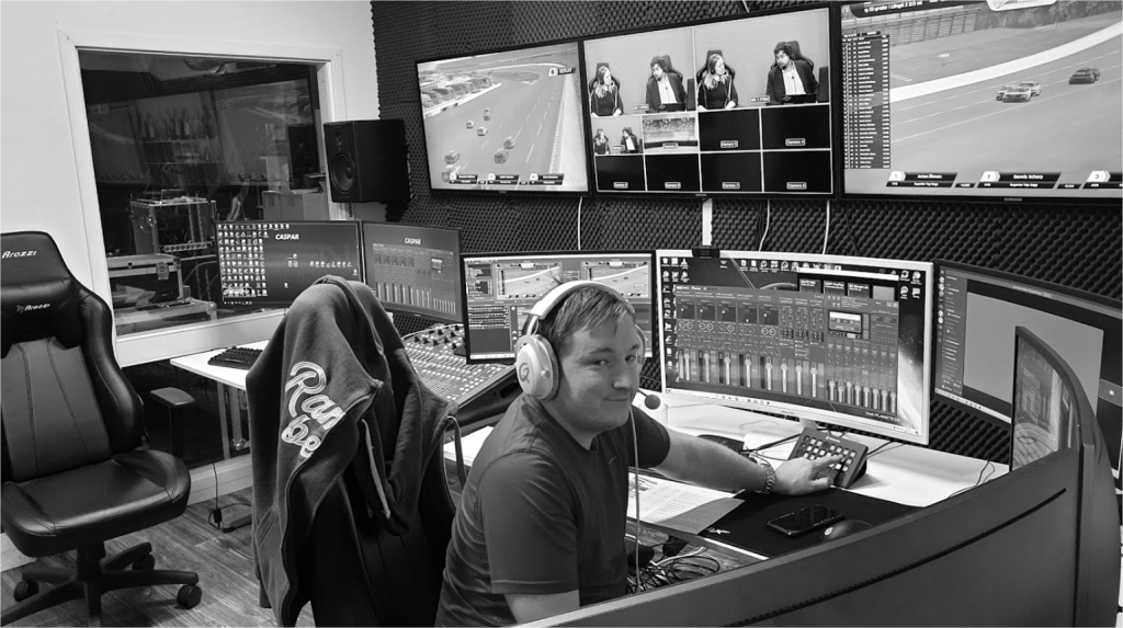 studio kontrollrum eracing
