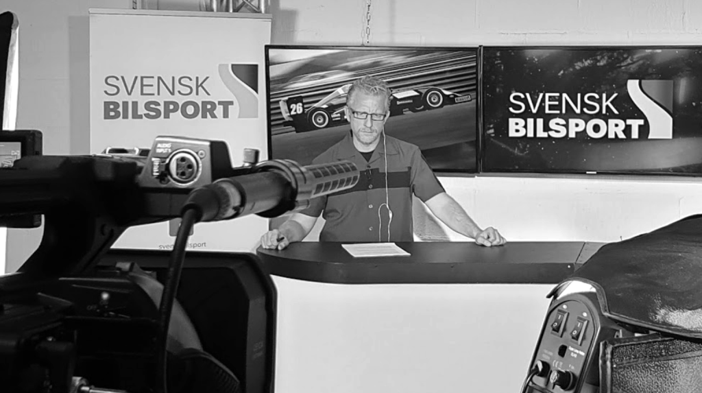studio digital möte svensk bilsport